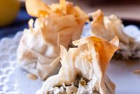 Crispy Feta and Chard Phyllo Pouches