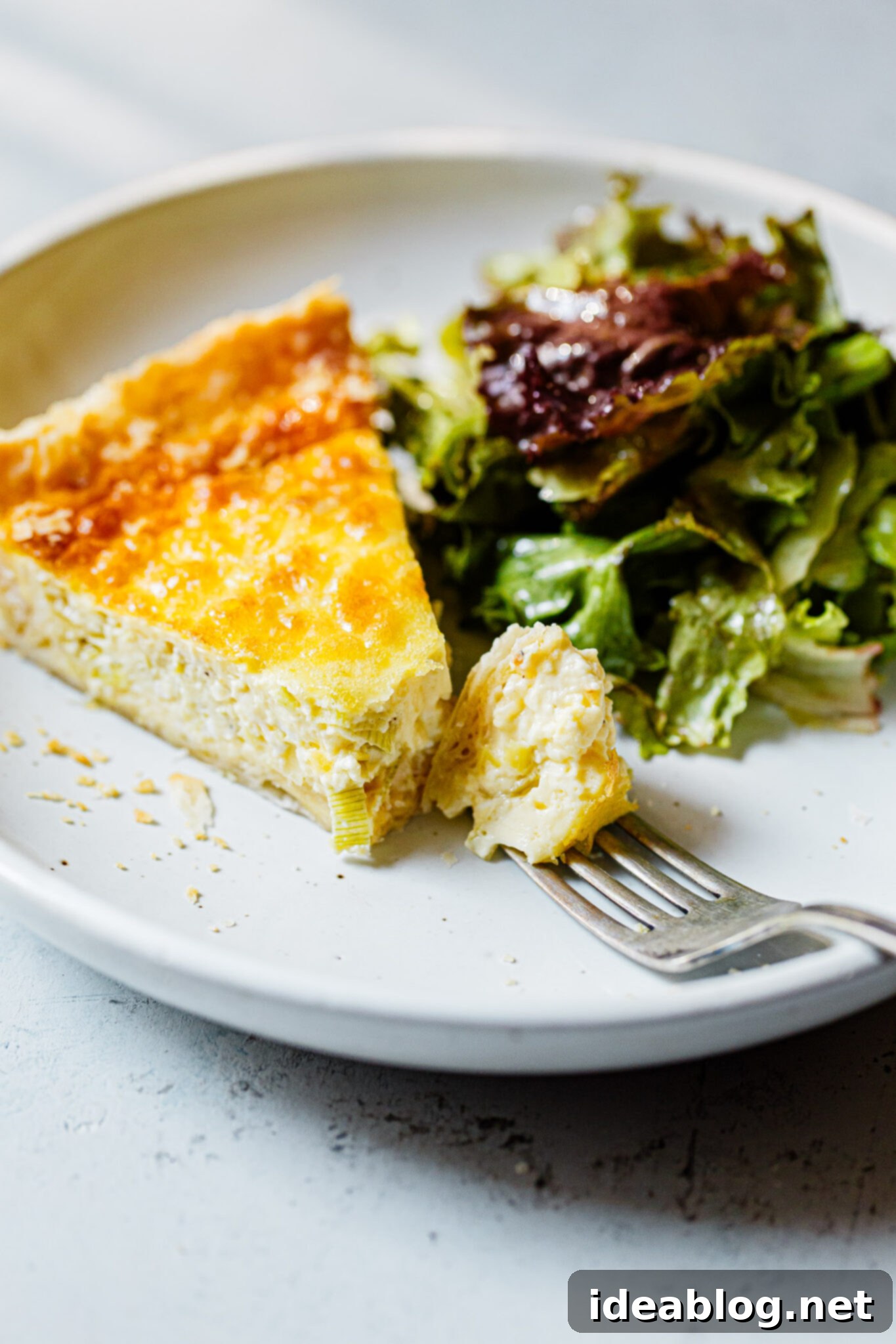 Artisan Gruyère Leek Quiche 1 featured 62694