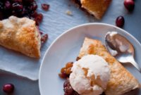Sweet and Tangy Cranberry Raisin Tart
