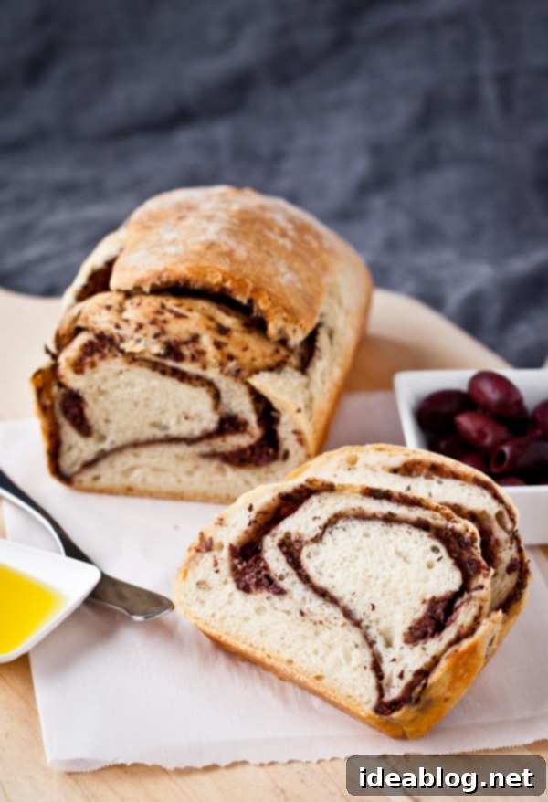 Artisan Olive Tapenade Swirl Bread 1 featured 6686