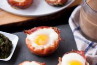 Savory Prosciutto Pesto Egg Cups