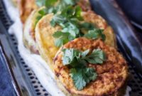 Crispy Eggplant with Creamy Roasted Garlic Yogurt