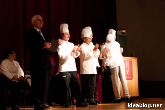 Commencement 5 culinary school graduation