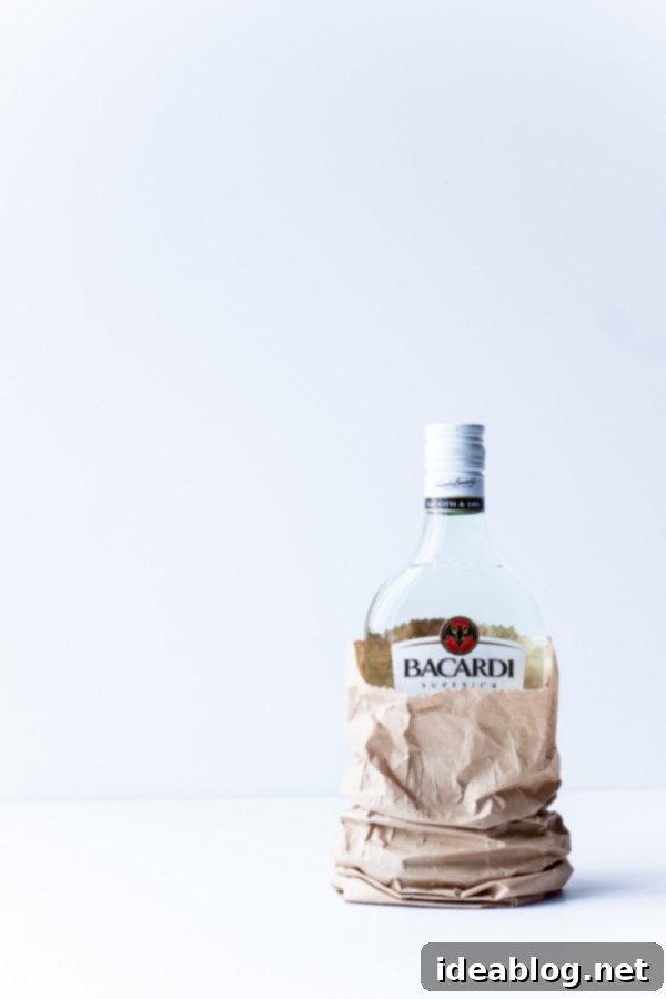 Zesty Grapefruit Mojito 4 Bacardi Rum in Bag