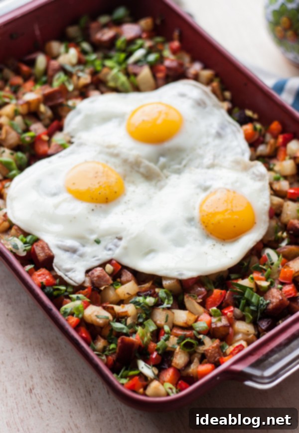Kielbasa Potato Sunrise Skillet 5 Potato Keilbasa Breakfast Hash