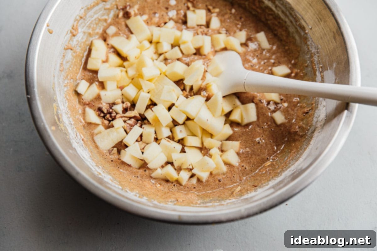 Apple Cinnamon Oat Loaf 14 Apple Quick Bread Recipe Batter