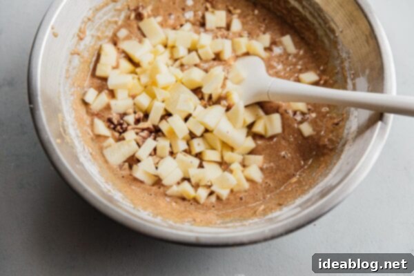Apple Cinnamon Oat Loaf 10 Apple Quick Bread Recipe Batter