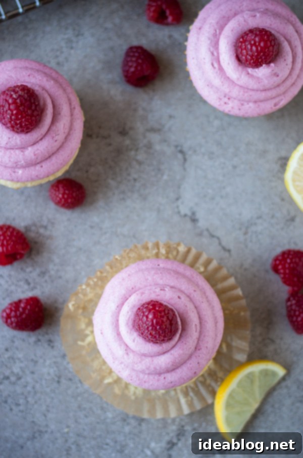 Raspberry Lemonade Cocktail Cupcakes 4 Spiked Raspberry Lemonade Cupcakes