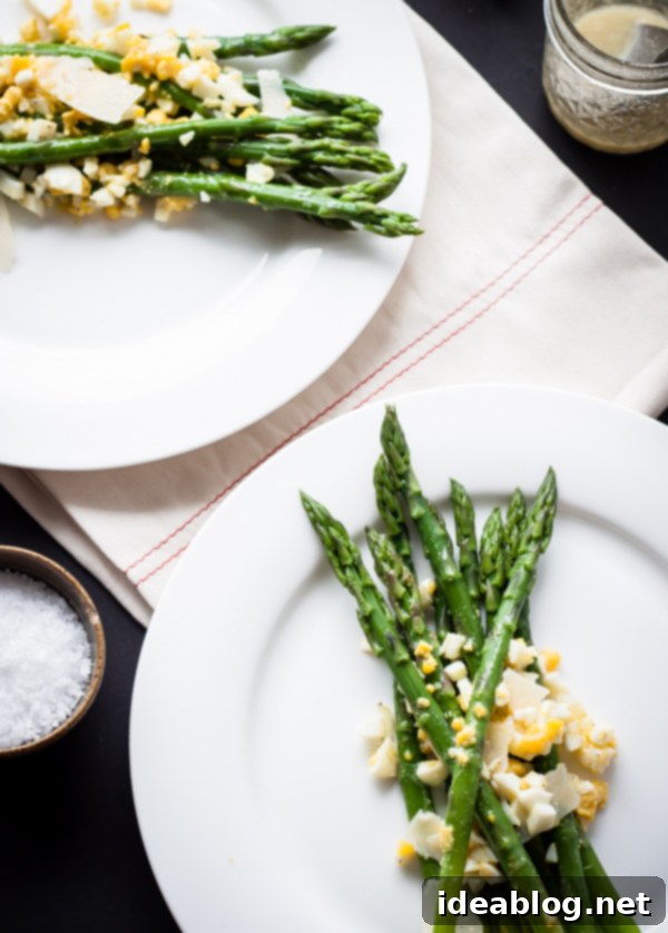 Golden Mimosa Asparagus Salad 6 Asparagus Mimosa Salad Ready to Serve