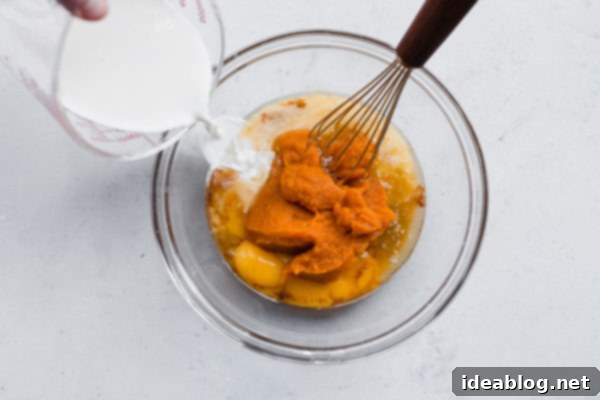 Pillowy Pumpkin Spice Soufflé Stacks 3 How to Make Fluffy Pumpkin Pancakes