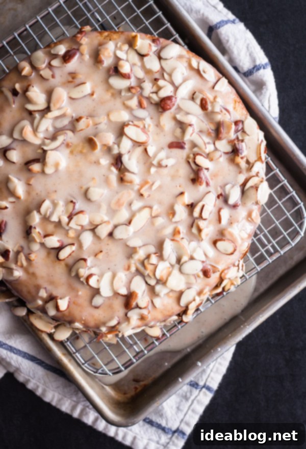 Golden Almond Olive Oil Cake with Caramelized Butter Glaze 2 Almond Olive Oil Cake with Brown Butter Glaze