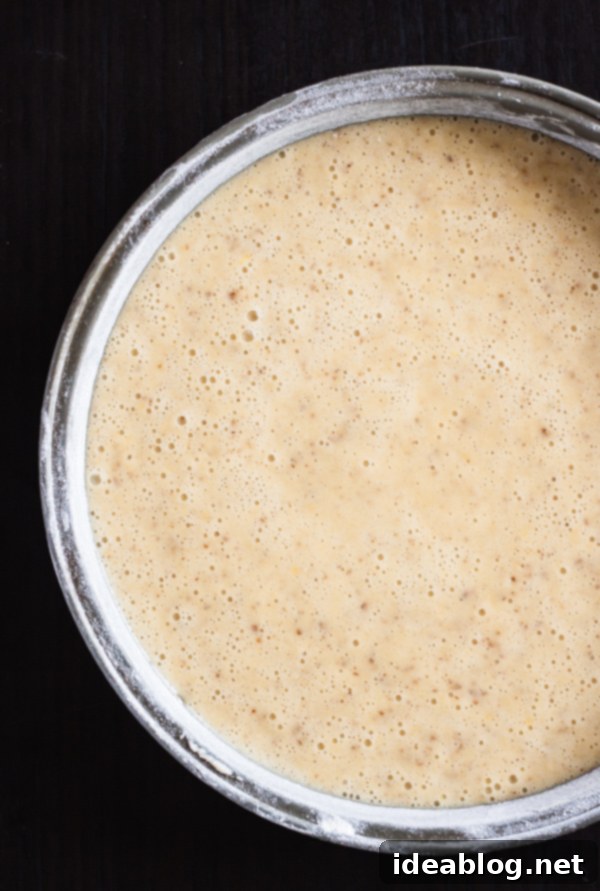 Golden Almond Olive Oil Cake with Caramelized Butter Glaze 3 Almond Olive Oil Cake Batter