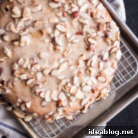 Golden Almond Olive Oil Cake with Caramelized Butter Glaze 6 Almond Olive Oil Cake with Brown Butter Glaze
