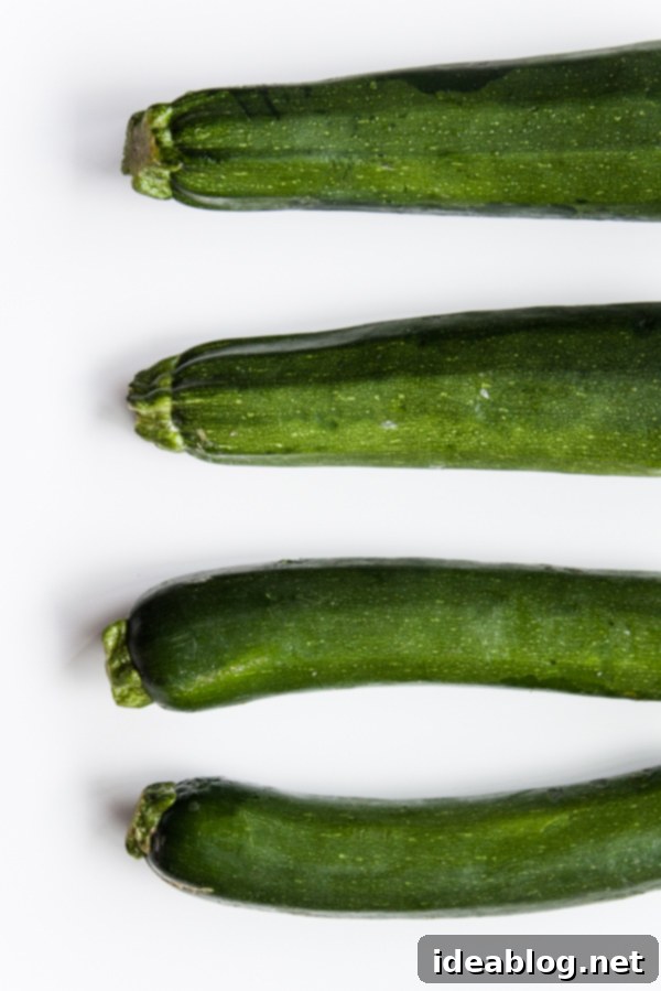 Golden Crispy Zucchini 3 Fresh Zucchini ready for frying