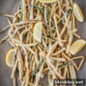Golden Crispy Zucchini 6 Shoestring Zucchini Fries Appetizer