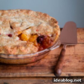 Sun-Kissed Blackberry Peach Delight 8 Blackberry Peach Pie