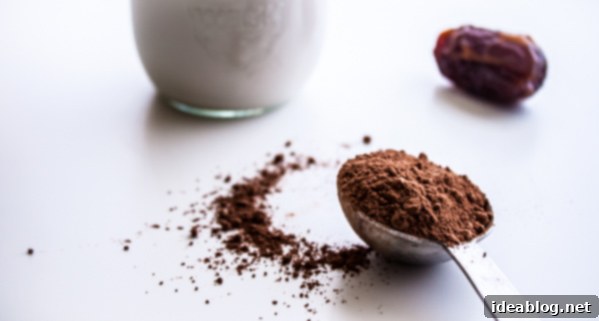 Homemade Hazelnut Milk 4 Cocoa Powder for chocolate hazelnut milk