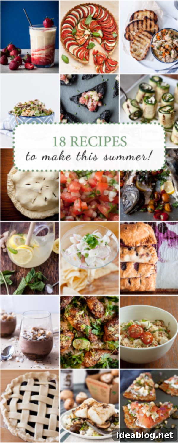 18 Recipes to Savor This Summer 2 18 Recipes To Make This Summer | bloggingoverthyme.com