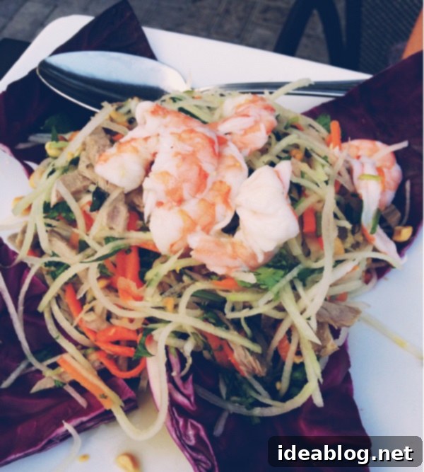 The Sunday Brew 2 Papaya Salad | bloggingoverthyme.com