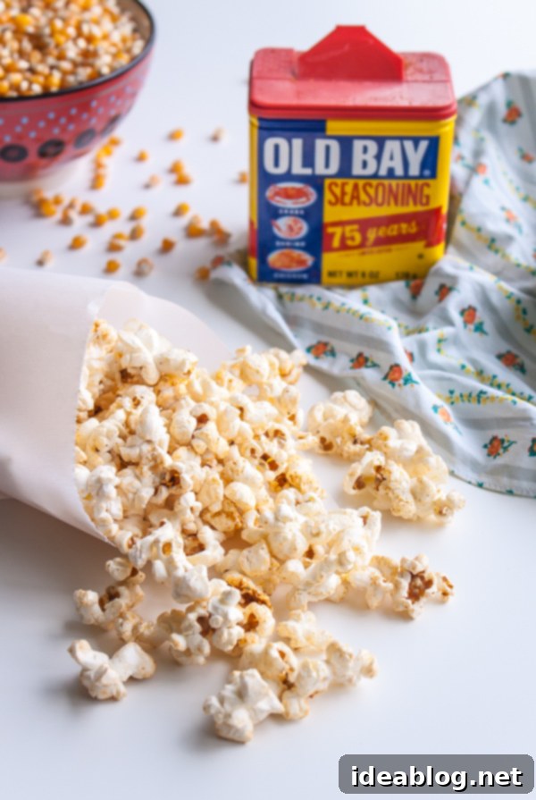 Old Bay Kettle Popcorn 6 Stovetop Old Bay Popcorn