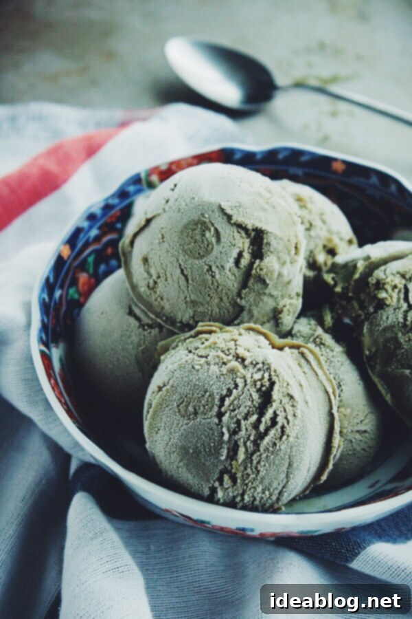 Basil Ice Cream  Basil Ice Cream