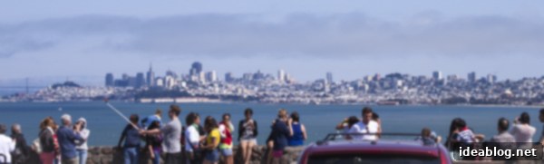 A Week in the City by the Bay 19 Panoramic view of the San Francisco skyline from afar
