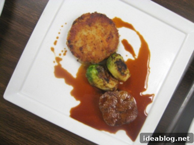 An Epicurean Trio: Brandade, Lamb Tenderloin, and Florentine Tart 3 lamb tenderloin