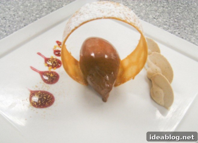 Day 78: Culinary Contrasts with Braised Endive, Papillotes, and Chocolate 9 chocolate mousse