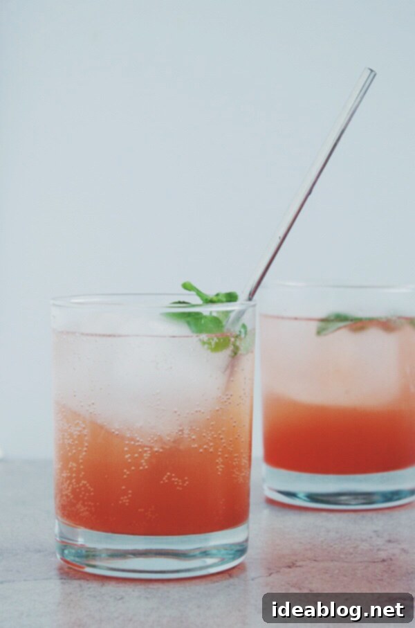 Ruby Shrub Nectar 2 Strawberry Shrub Cocktail