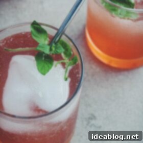 Ruby Shrub Nectar 7 Strawberry Shrub Cocktail