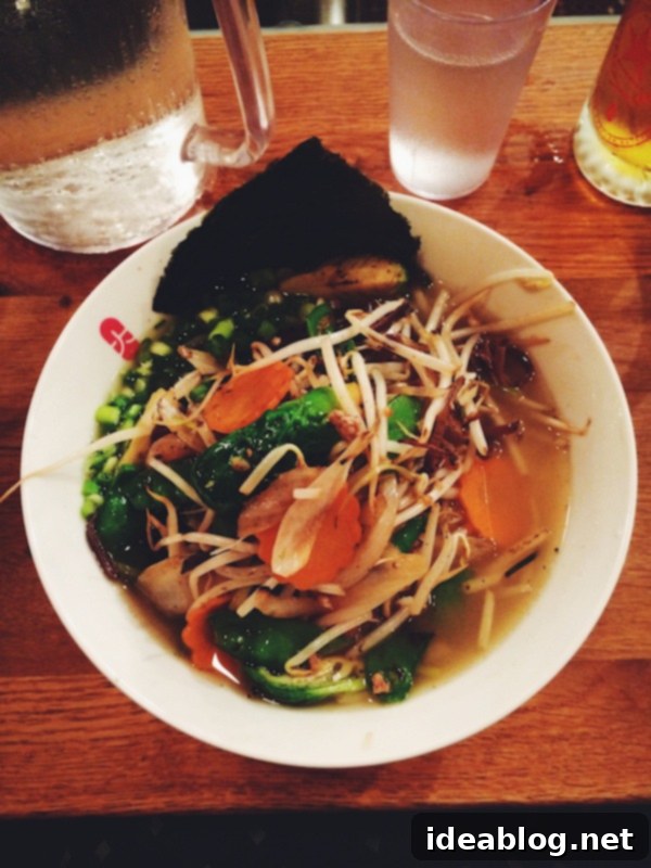 The Sunday Stream 2 Savory Shio Ramen with an Abundance of Fresh Vegetables, a comforting bowl for any ramen enthusiast.