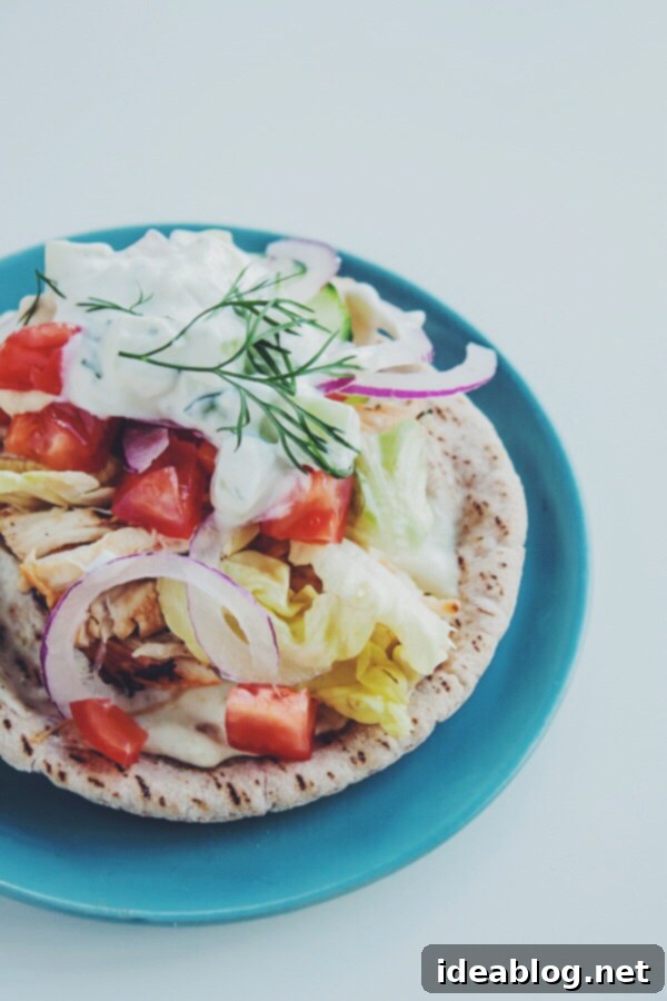 Spiced Feta Chicken Pitas with Cool Tzatziki 8 Homemade Chicken Pitas with Jalapeño Whipped Feta and Quick Tzatziki