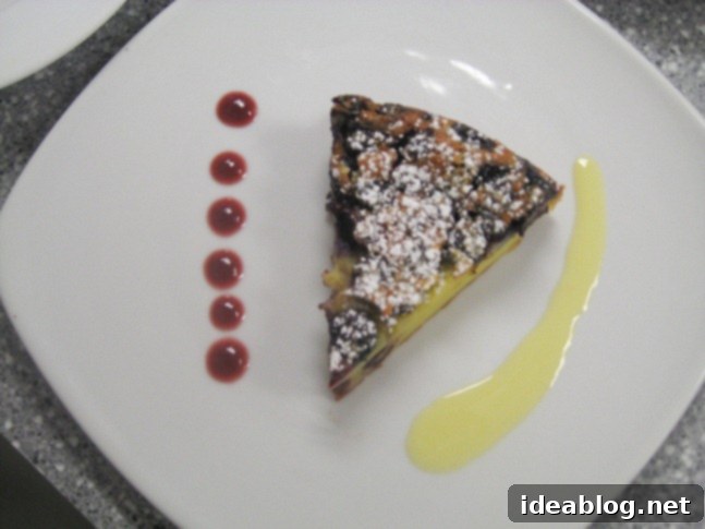 Day 74: A Trio of Rockfish, Rabbit Saddle, and Clafoutis 6 blueberry clafoutis