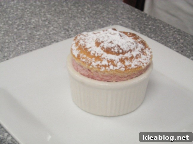 Day 70: A Culinary Trilogy of Sweetbreads, Spinach Gnocchi and Soufflés 6 raspberry_souffle