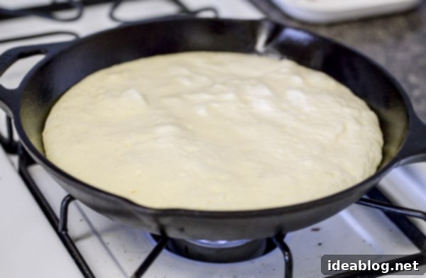 Fluffy Soufflé Pancakes with Cinnamon Apples 4 How to make a Soufflé Pancake