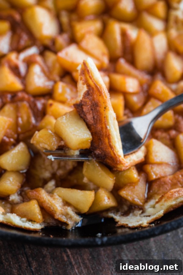 Fluffy Soufflé Pancakes with Cinnamon Apples 6 Soufflé Pancake with Cinnamon Apples
