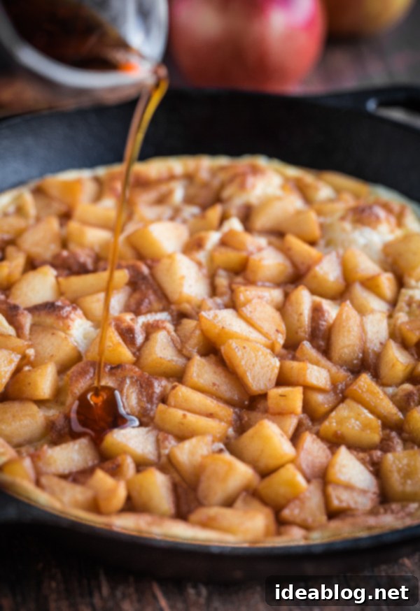 Fluffy Soufflé Pancakes with Cinnamon Apples 7 Soufflé Pancake with Cinnamon Apples