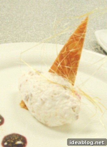 The Sixty-Fourth Platter: Tomato Terrine, Bouillabaisse, and Nougat 5 nougat glace