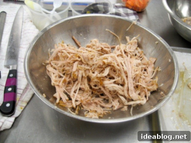 Day 63: A Trio of Seafood, Savory, and Sweet 4 Shredded pork belly mixed with herbs and aromatics