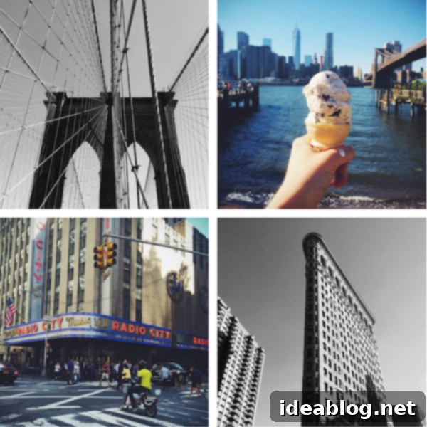The Sunday Chimes 2 Capturing the vibrant spirit of a New York City weekend, featuring iconic landmarks and culinary gems.