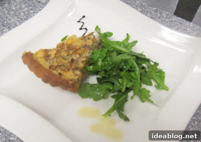 Quail, Quiche, and a Sweet Tropical Finale 5 endive quiche