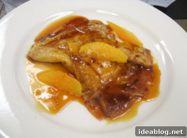 Day 57: Nicoise, Pork Tenderloin, and Crepe Suzette: A Culinary Trilogy 5 crepes suzette