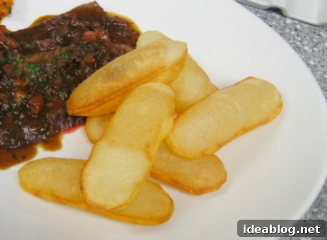 Day 52: Creamy Avocado, Hearty Flank Steak, and Zesty Orange Chocolate Tart 3 pommes souffle