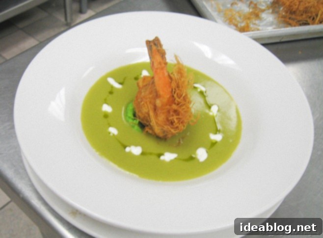 Day 51: A Rustic Start, A Seafood Centerpiece, A French Finish 2 split pea soup