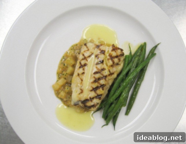 Fifty Days of Flavor: Rockfish, Risotto, and Blueberry Delights 2 grilled rockfish