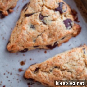 Toasted Butter Chocolate Chip Scones 7 Brown Butter Chocolate Chip Scones