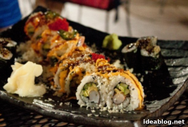 Charlottesville Awaits: Our Scenic Drive 20 ten sushi rolls