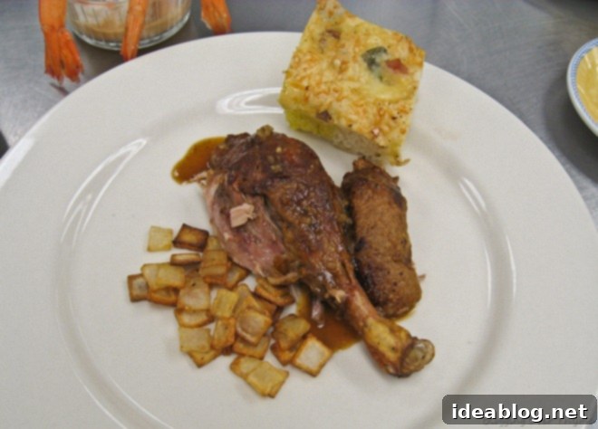 Mastering Roasted Duck & Court Bouillon: Practical Exam 3 (Days 45 & 46) 3 perfectly roasted duck with crispy skin