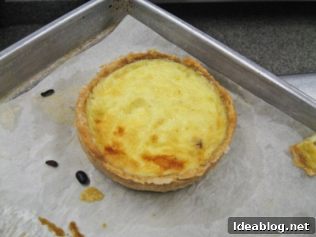 Mastering Roasted Duck & Court Bouillon: Practical Exam 3 (Days 45 & 46) 7 quiche as part of culinary exam spread