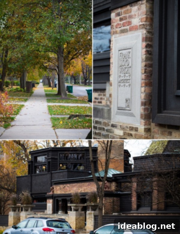 Second Wind in the Metropolis 4 Frank Lloyd Wright Home & Studio interior - living room